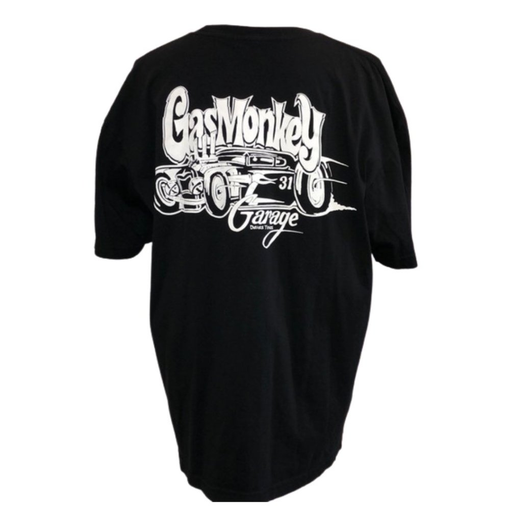 Gas Monkey Garage Classic White Car Tee